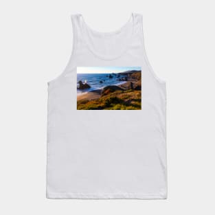 Coastal Bluffs On Sonoma Coast Tank Top